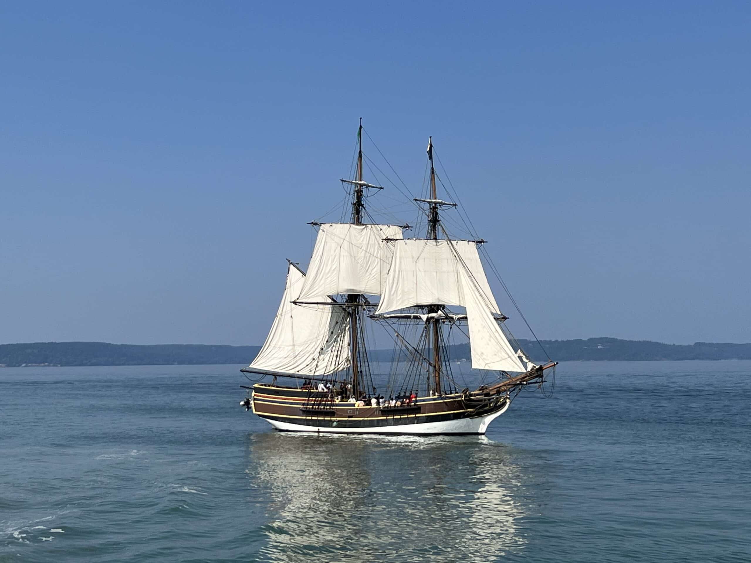 Lady Washington at Family Day on the Foss