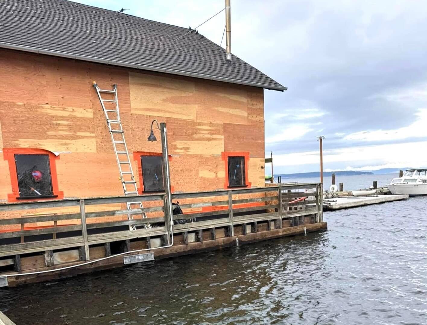 Coupeville Wharf King Tide Season cr_Port of Coupeville